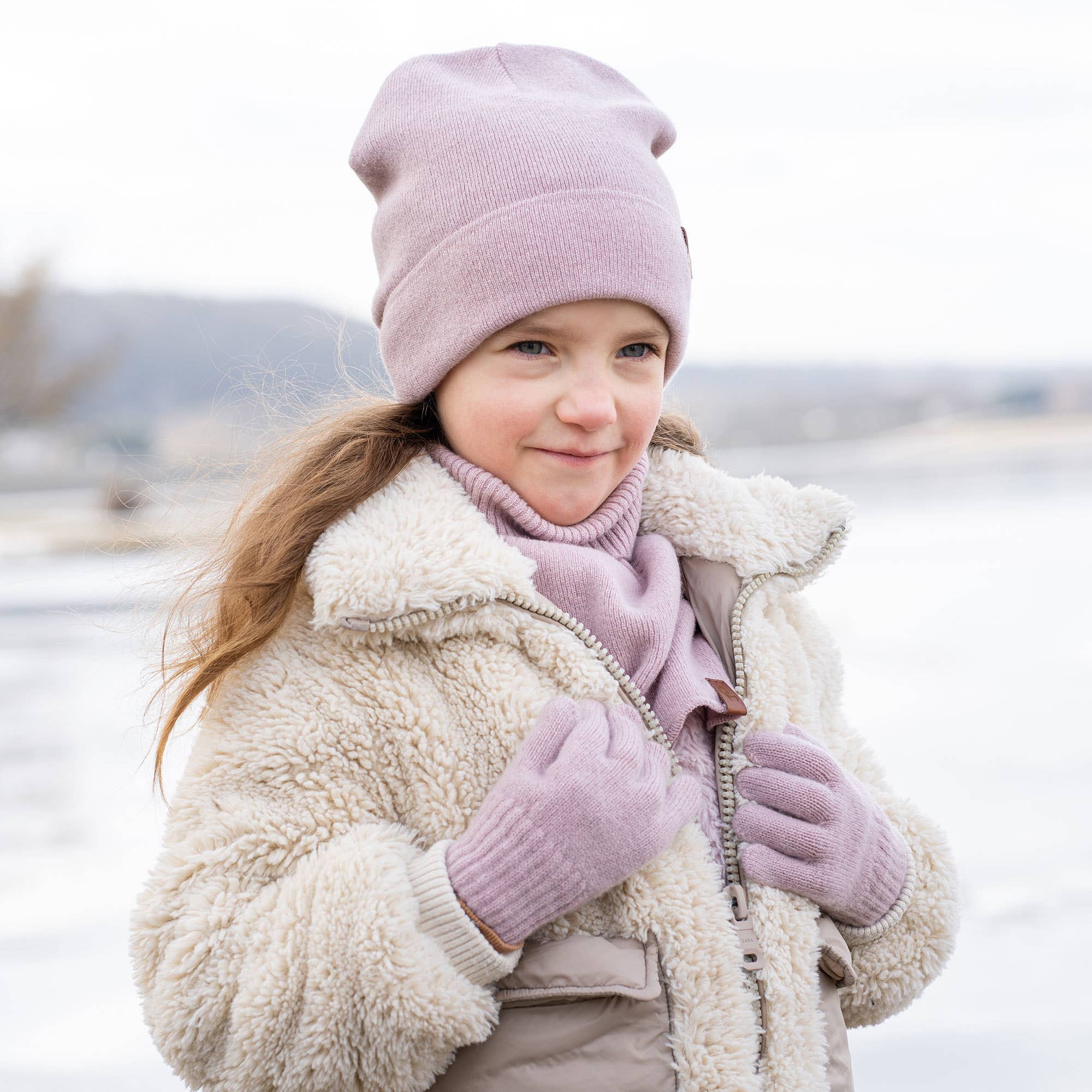 Kids' Beanie: Knitted Merino and Cashmere - Image 6