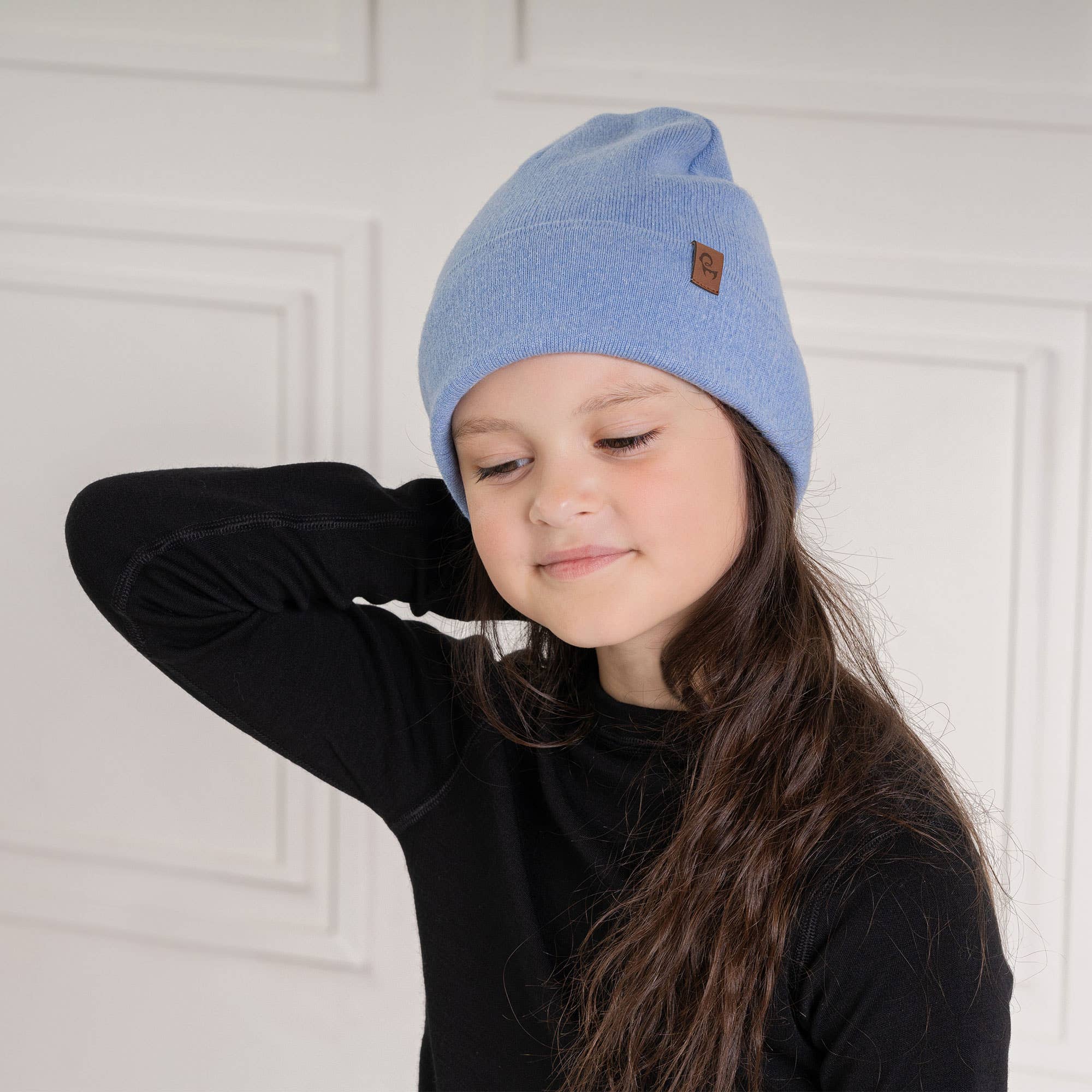 Kids' Beanie: Knitted Merino and Cashmere - Image 9