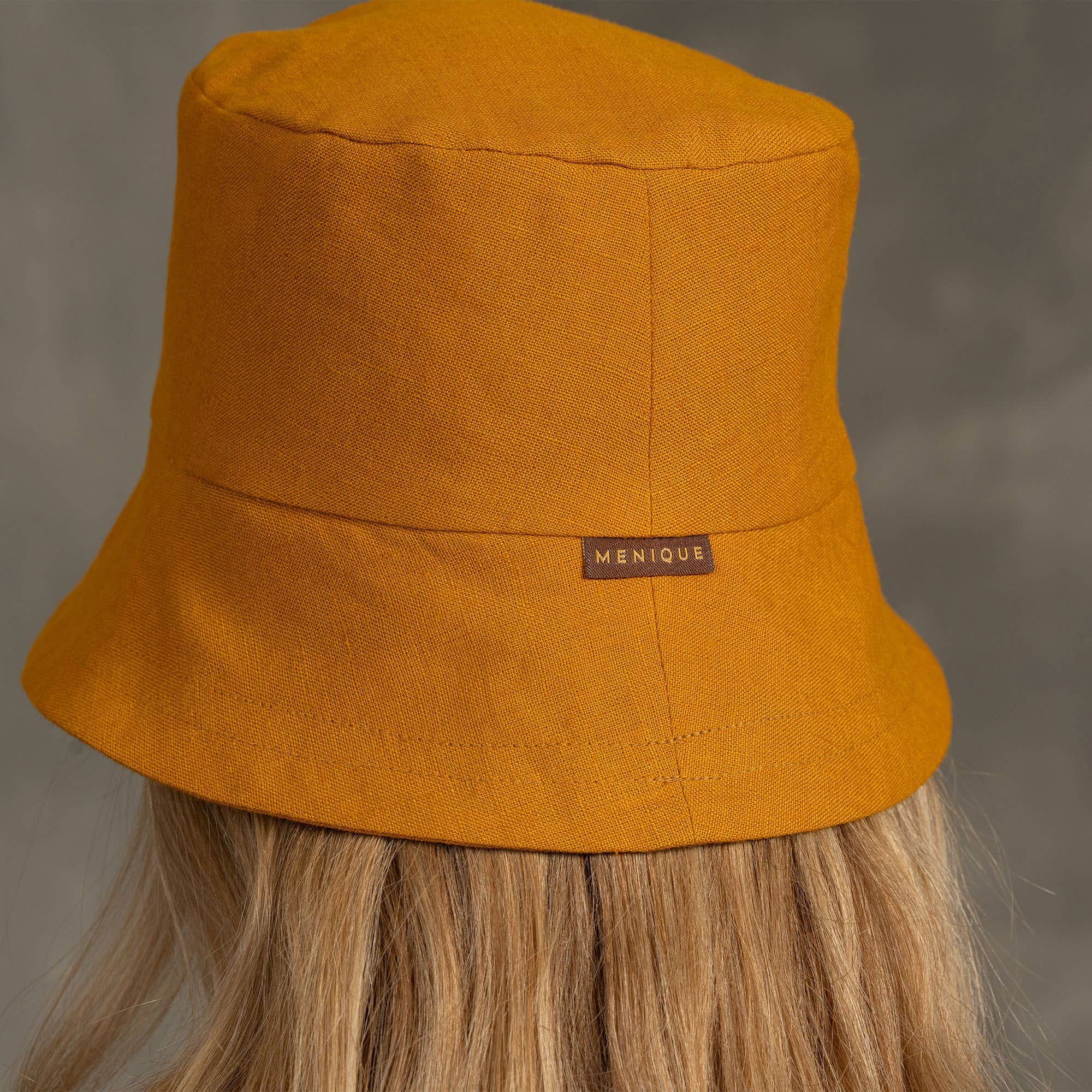 Linen Bucket Hat | Cloudy Blue - Image 5