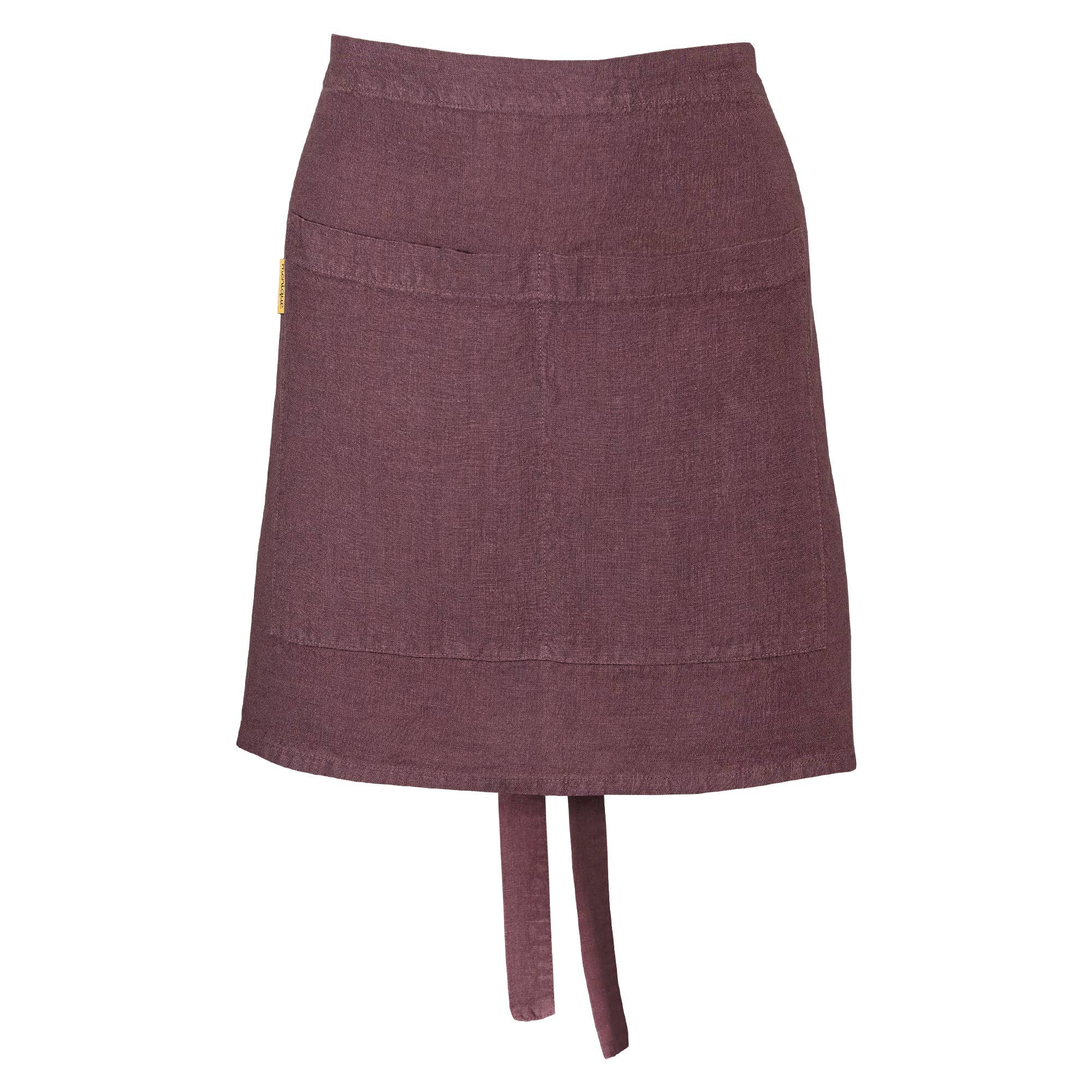 Linen Half Apron with Pocket - Image 7