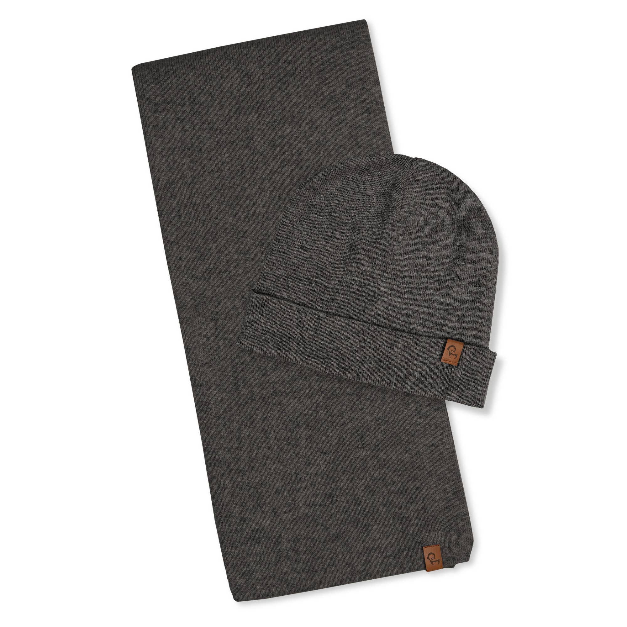 Unisex Knit Merino and Cashmere Scarf - Image 6