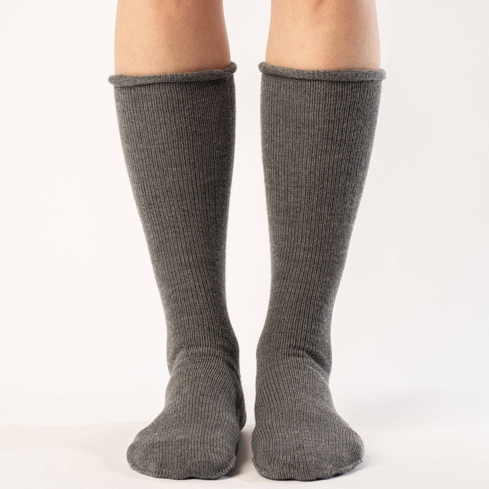 Women's Merino Wool Socks | Dark Gray - Image 2