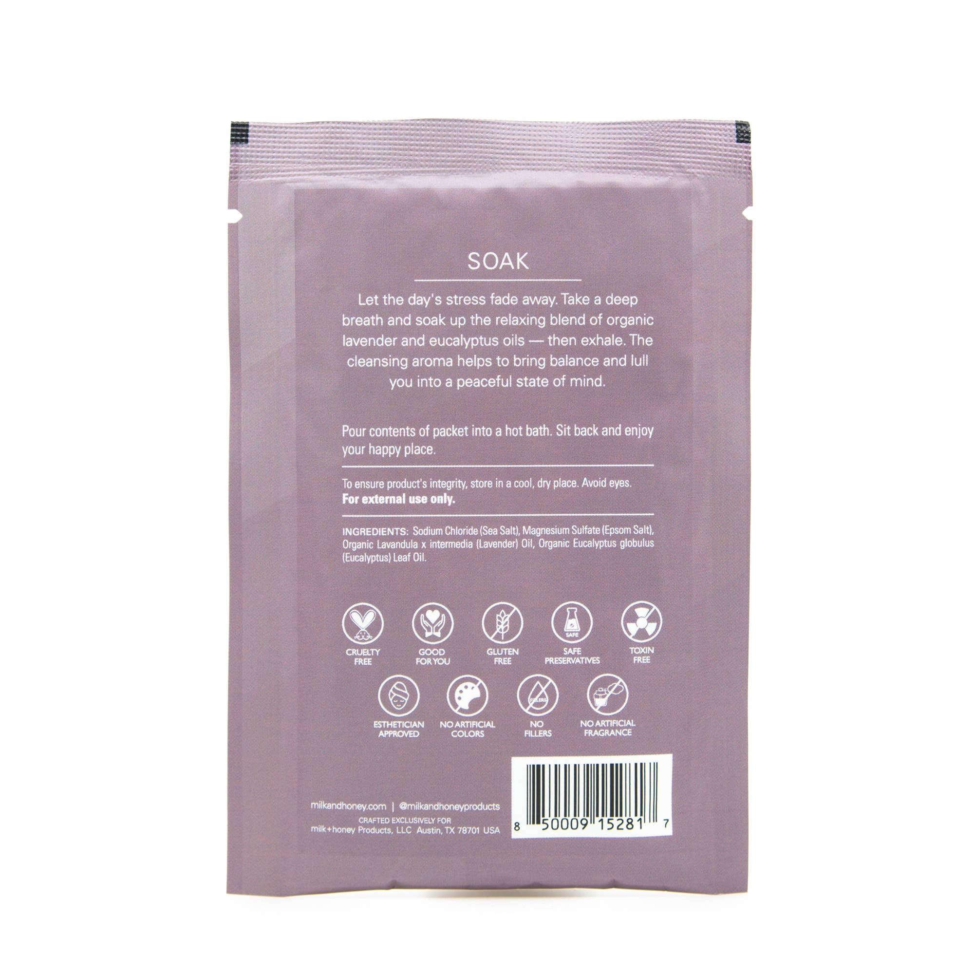Bath Soak No. 08 | Lavender + Eucalyptus - Image 3