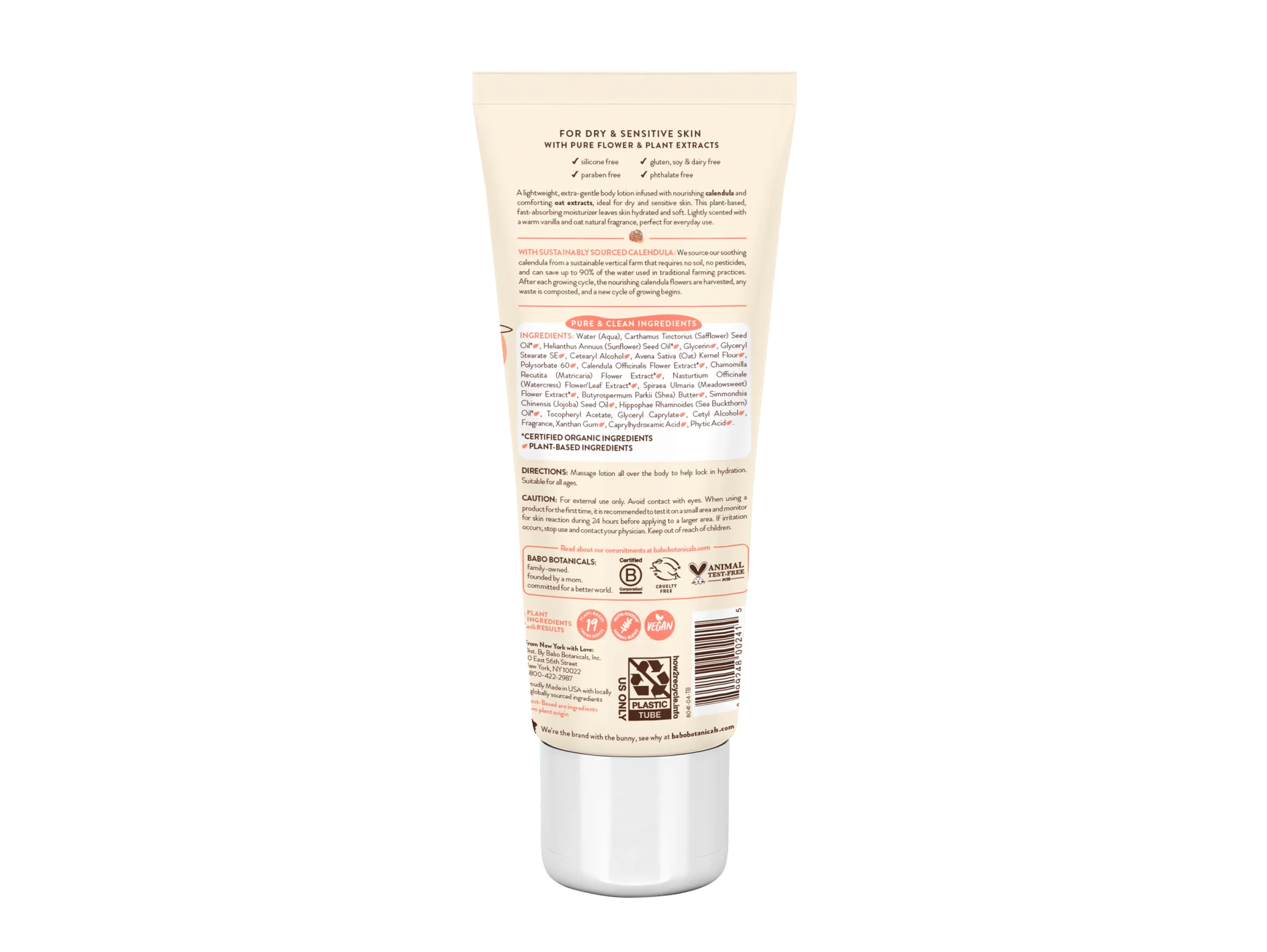 Moisturizing Oat & Calendula Body Lotion - Image 3