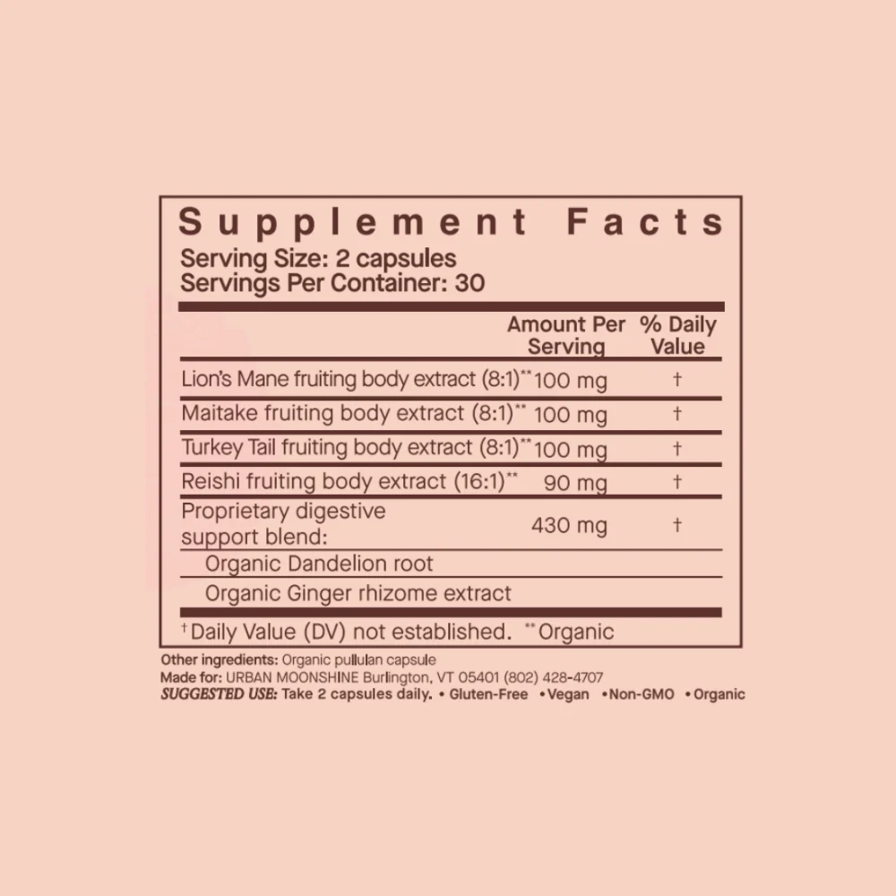 Mothership Mushroom Herbal Capsules - Image 5