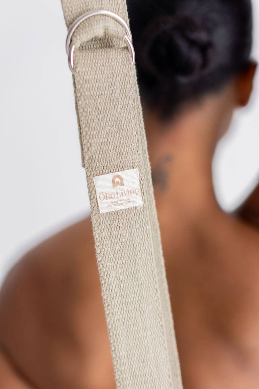 Organic Cotton Yoga Strap - Image 3