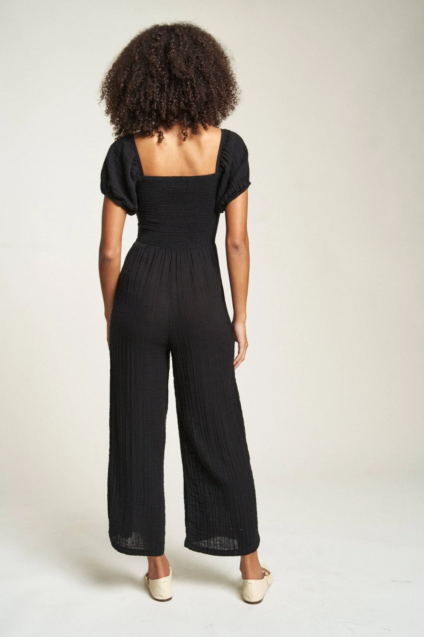 'The Benton' Romper | Black - Image 6