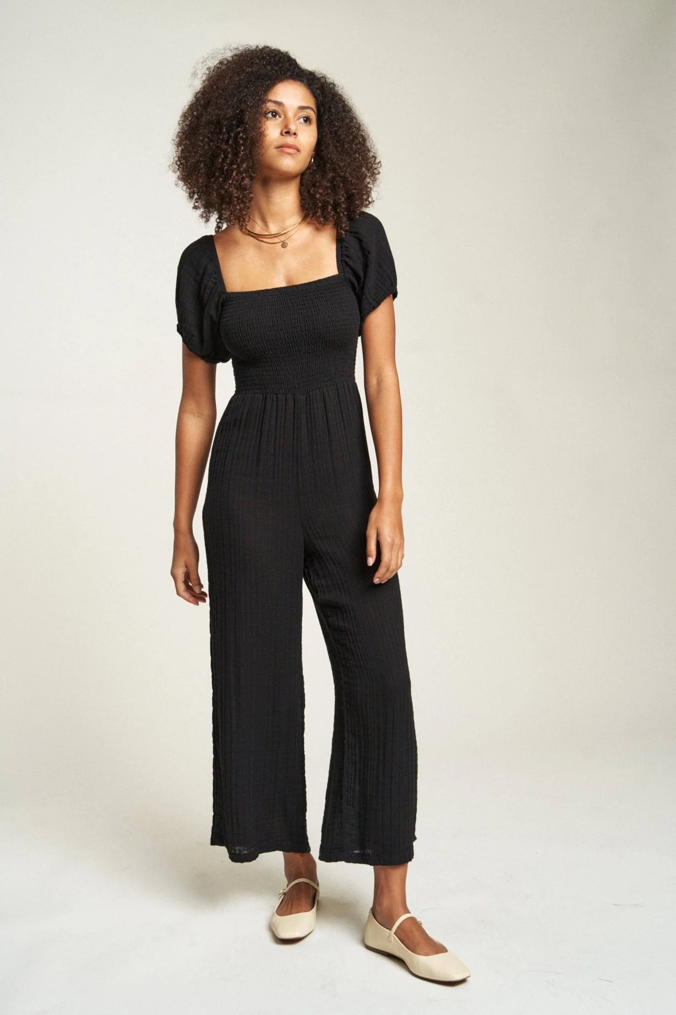 'The Benton' Romper | Black - Image 8
