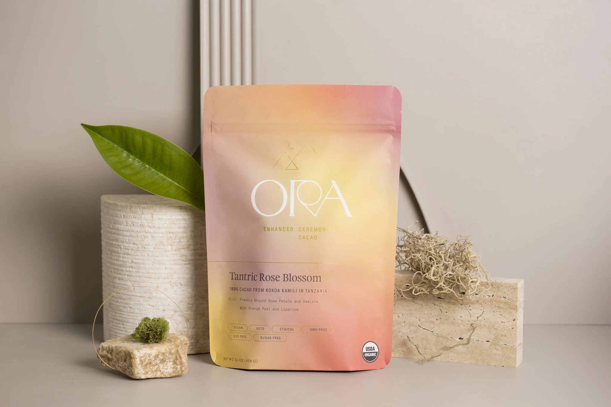 Tantric Rose Blossom Cacao | Organic Ceremonial Chocolate - Image 8