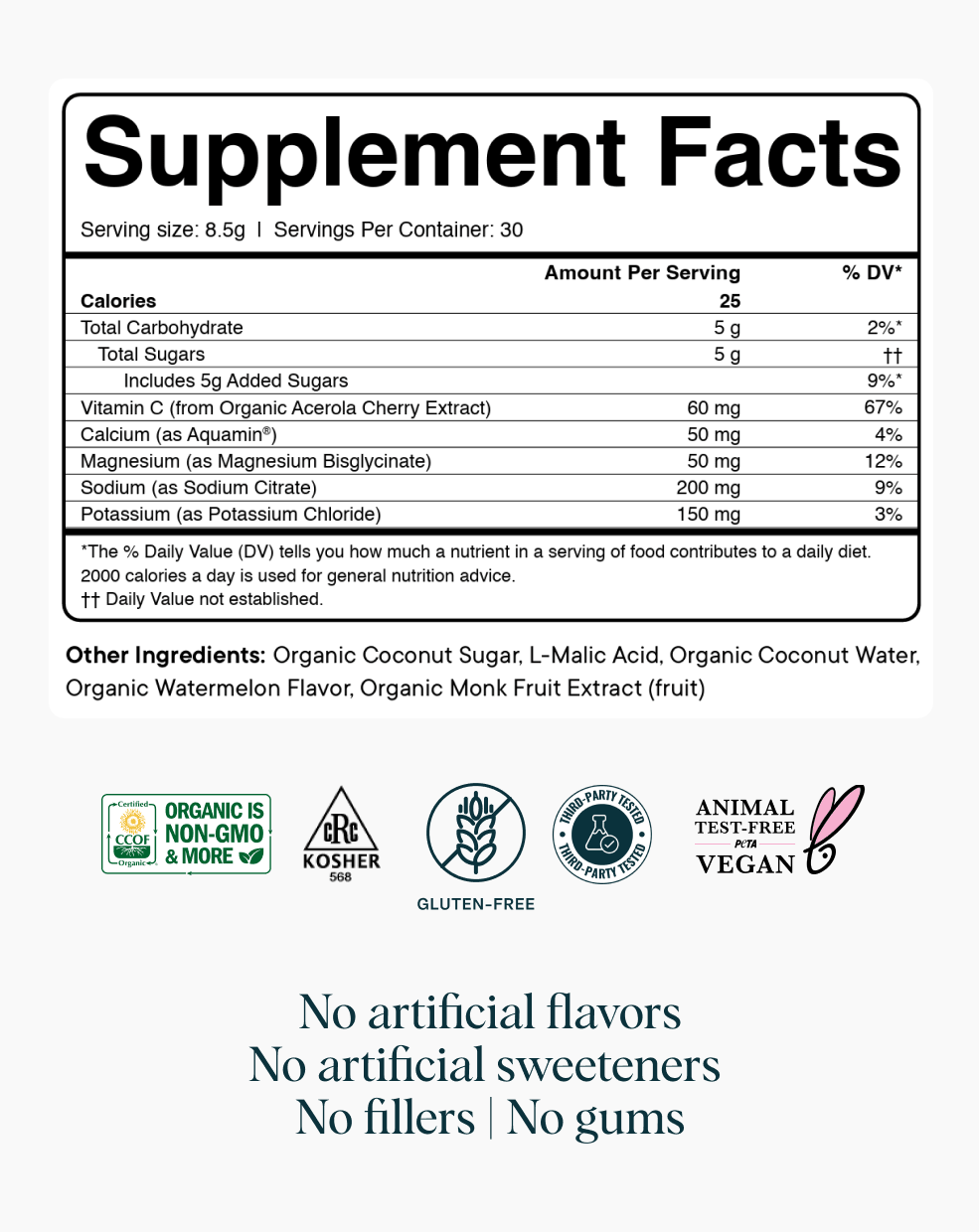 Advanced Electrolyte Drink Mix | Watermelon - Image 7