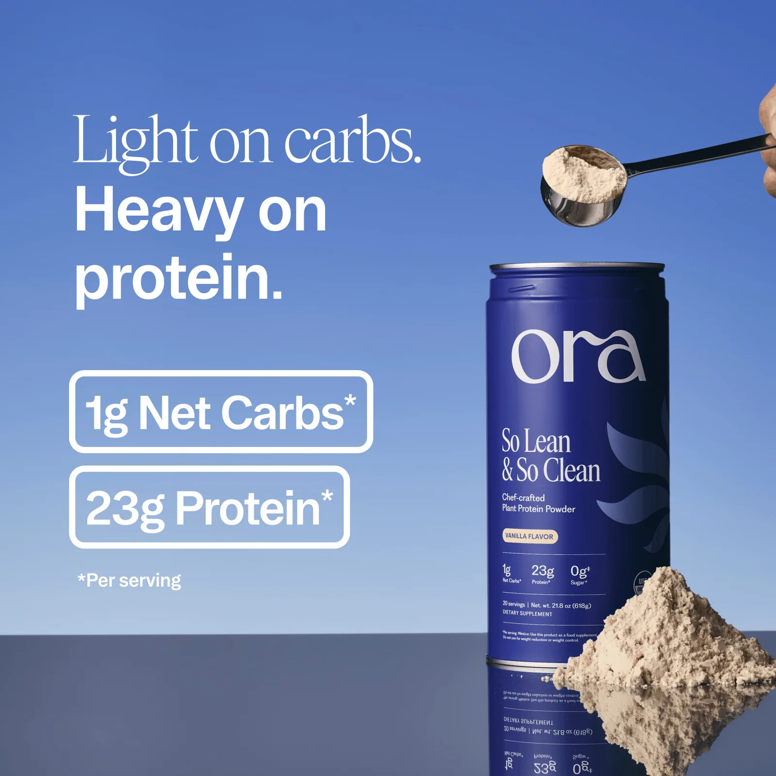 So Lean & So Clean | Organic Vegan Protein Powder |  Vanilla - Image 8