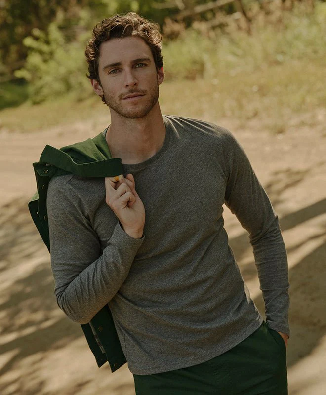 Men’s Organic Softspun Long Sleeve Tee - Image 13