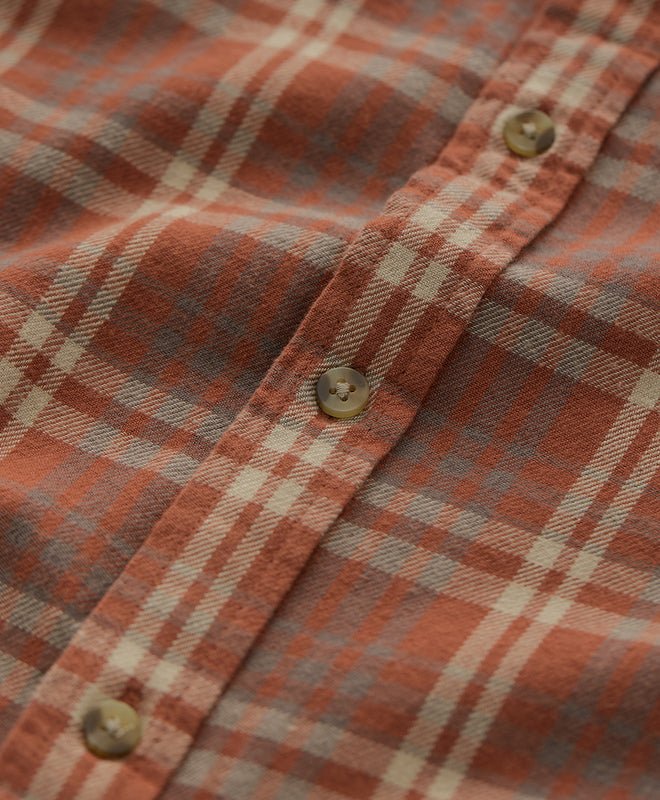 Men's Organic Fireside Flannel Button Up Shirt - Image 9