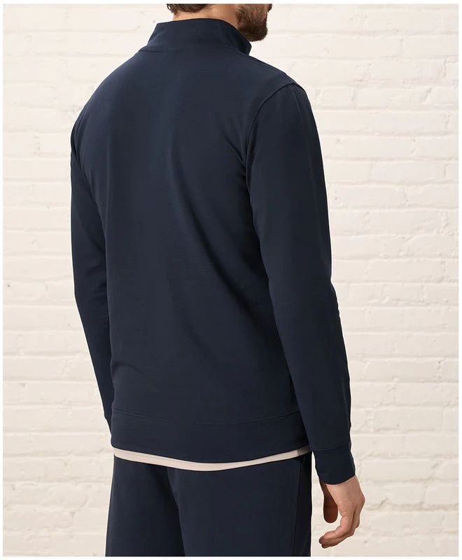 Men's organic Stash French Terry Quarter Zip - Image 11