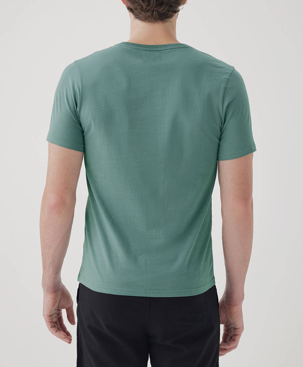 Men's Organic Softspun Crew Neck Tee - Image 8
