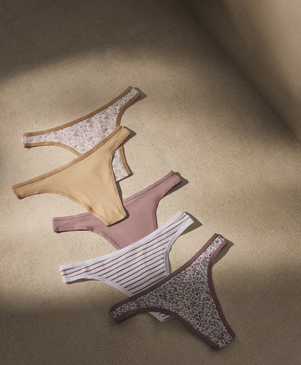 Organic Everyday Classic Fit Thong 5-Pack | Dunebreak - Image 6