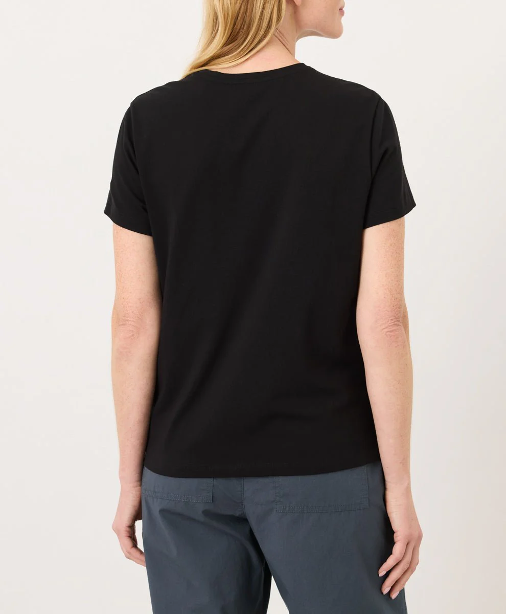 Organic Luxe Essential Crewneck Tee - Image 3