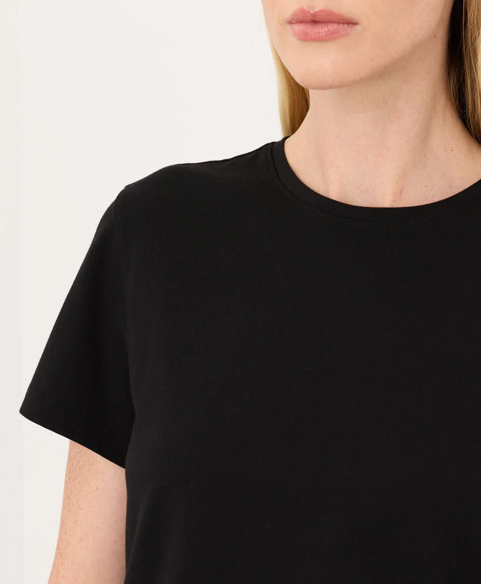 Organic Luxe Essential Crewneck Tee - Image 4