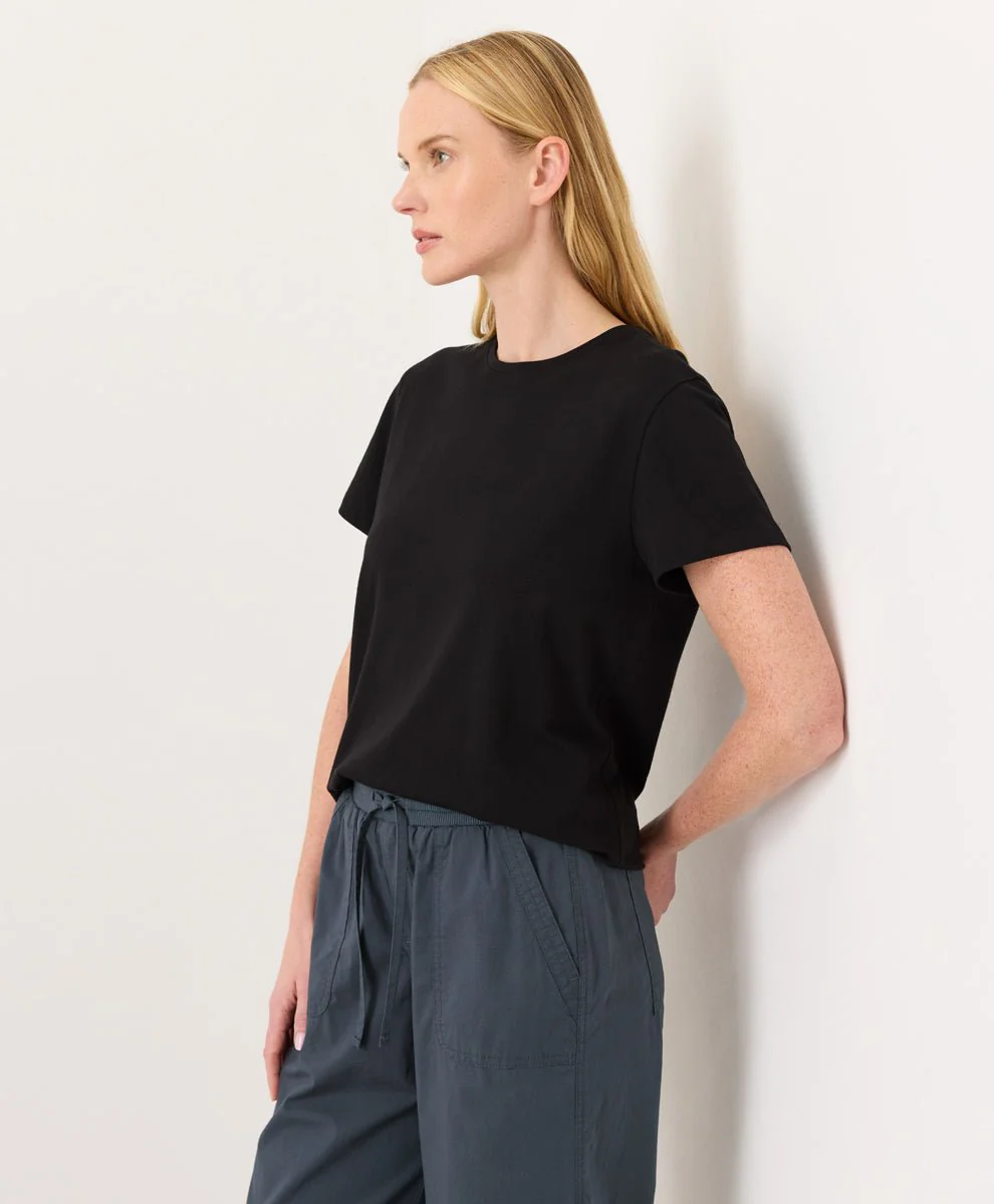 Organic Luxe Essential Crewneck Tee - Image 6