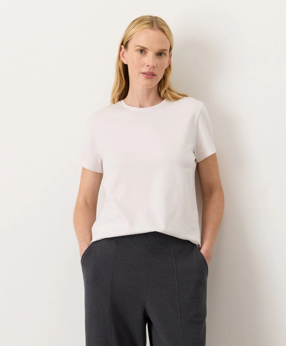 Organic Luxe Essential Crewneck Tee - Image 8