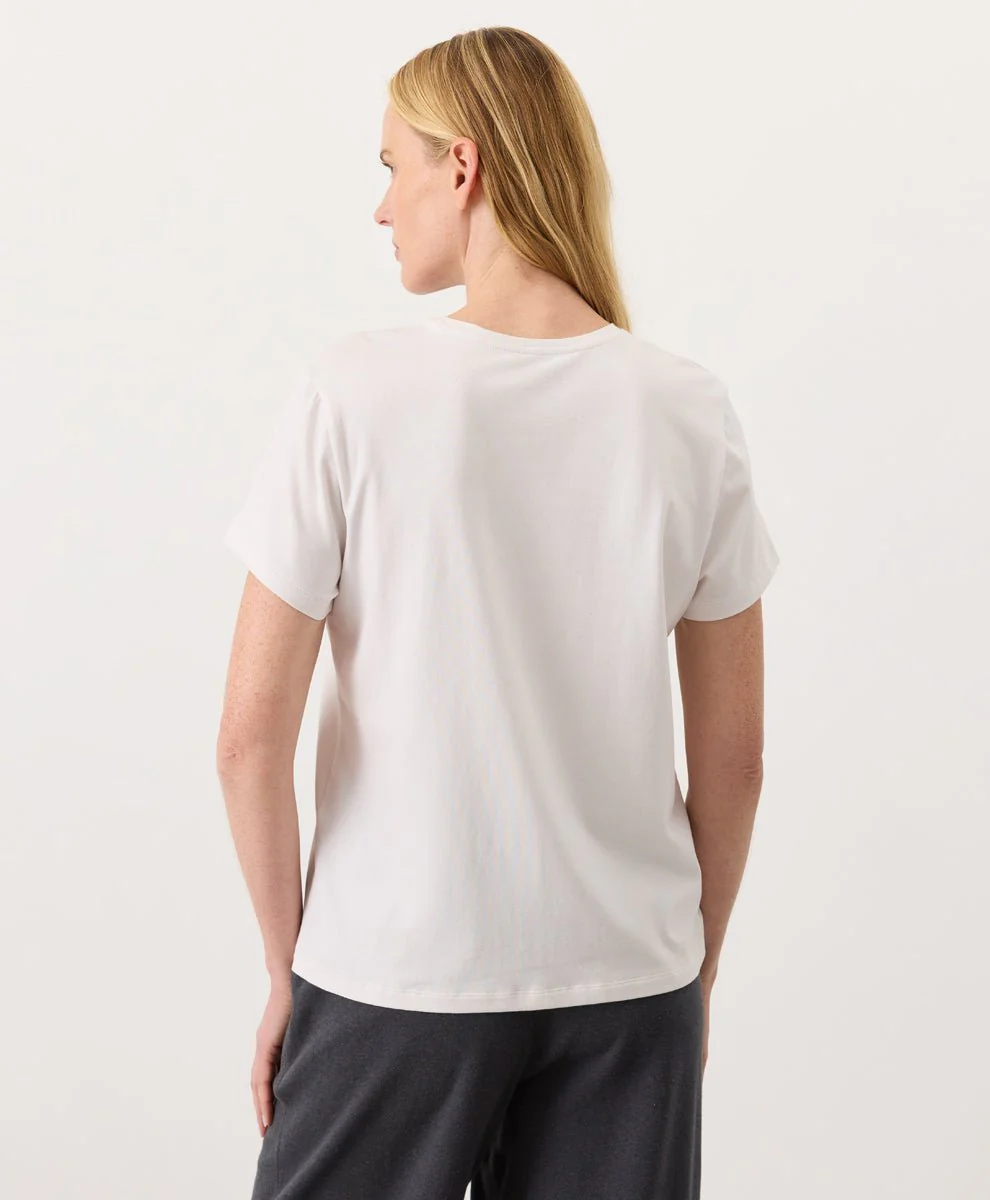 Organic Luxe Essential Crewneck Tee - Image 9