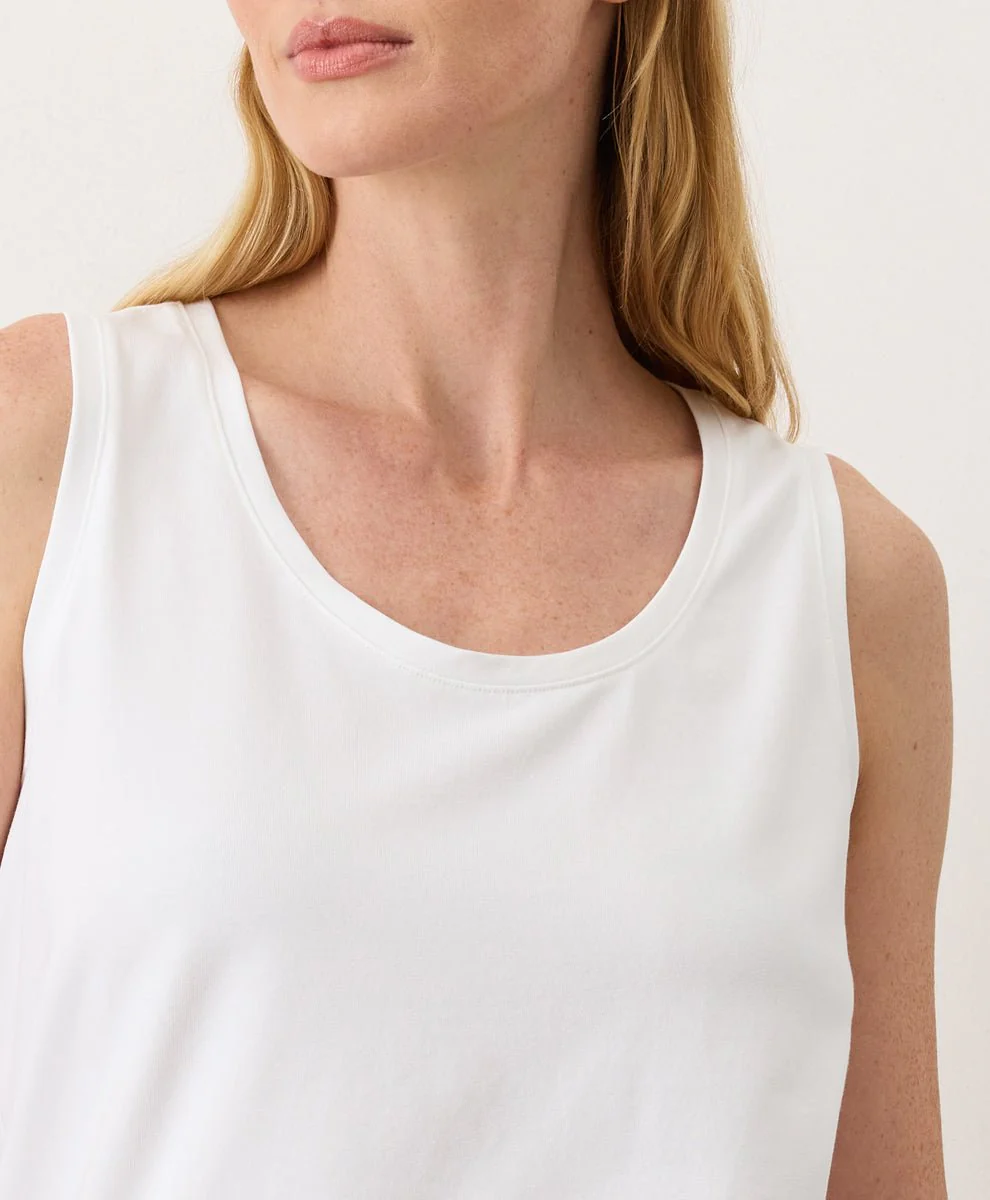 Organic Luxe Essential Scoop Neck Tank - Image 13