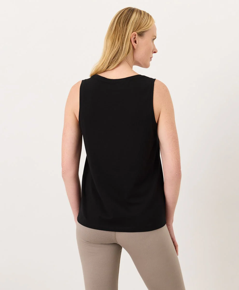 Organic Luxe Essential Scoop Neck Tank - Image 7