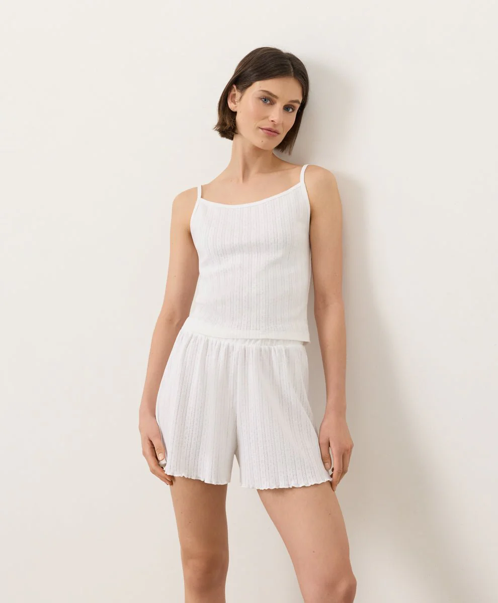 Organic Pointelle Cami - Image 2