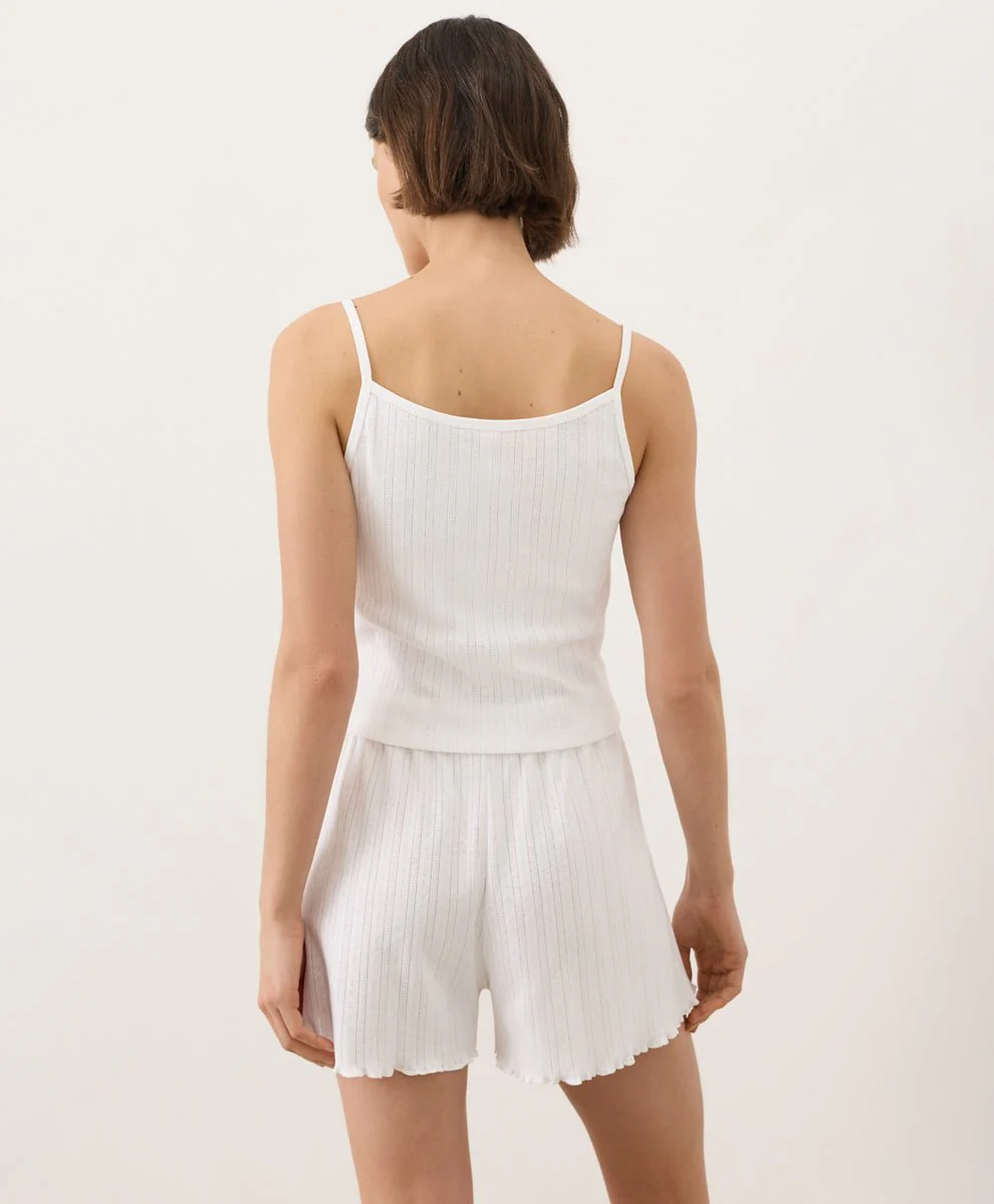 Organic Pointelle Cami - Image 7