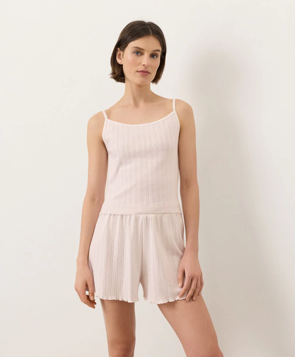 Organic Pointelle Cami - Image 9