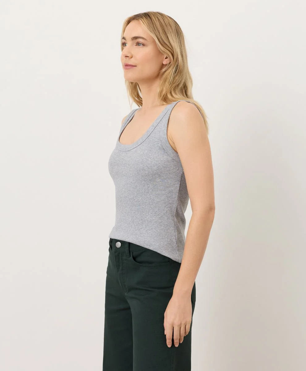 Organic Perfect Rib Scoop Neck Tank - Image 11