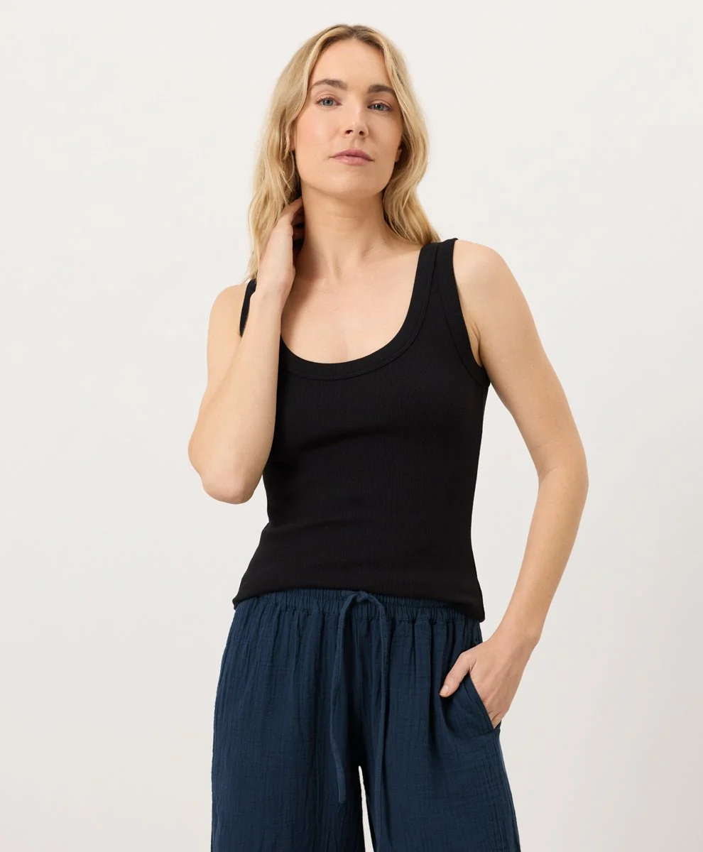 Organic Perfect Rib Scoop Neck Tank - Image 2