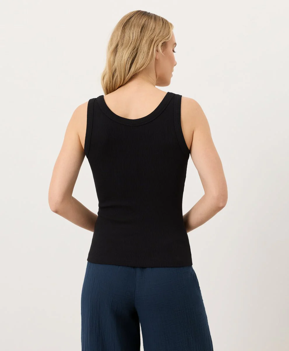 Organic Perfect Rib Scoop Neck Tank - Image 3