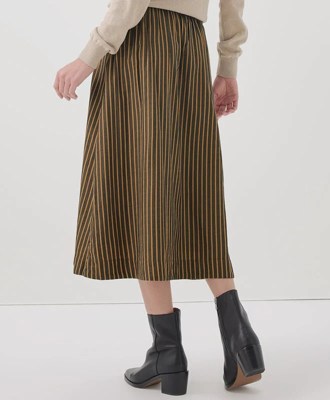Women’s Organic Sunset Lightweight Cotton Button Skirt - Image 4
