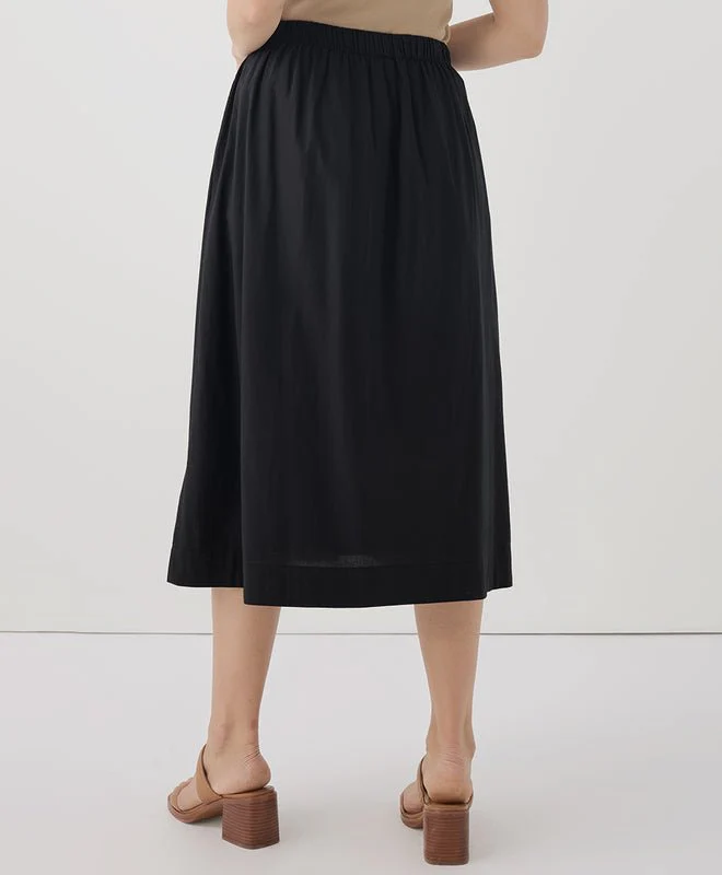 Women’s Organic Sunset Lightweight Cotton Button Skirt - Image 8