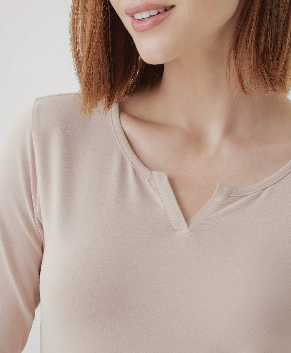 Women’s Organic Avenue Slim Long Sleeve Top - Image 11