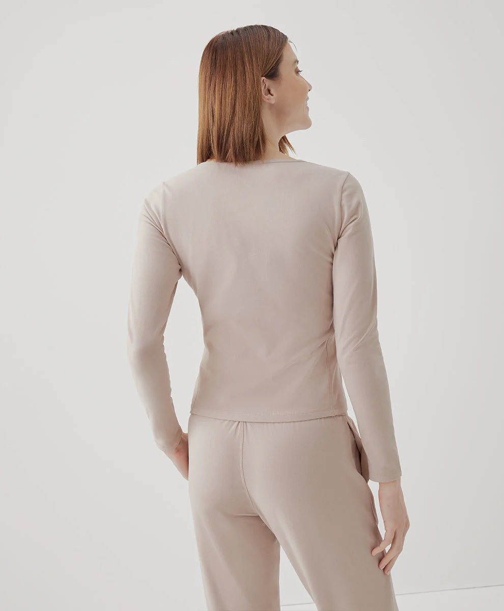 Women’s Organic Avenue Slim Long Sleeve Top - Image 12