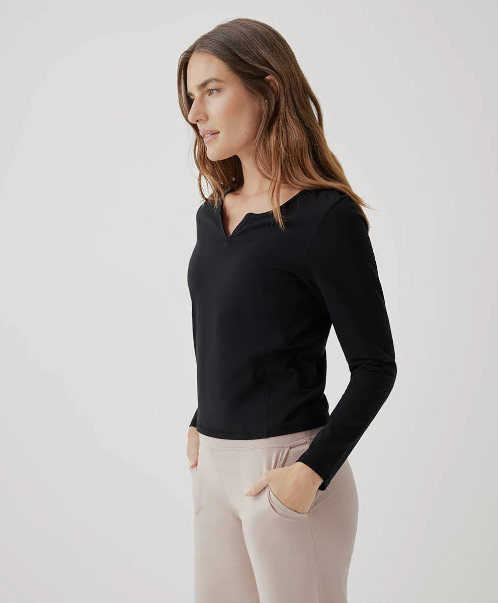 Women’s Organic Avenue Slim Long Sleeve Top - Image 5