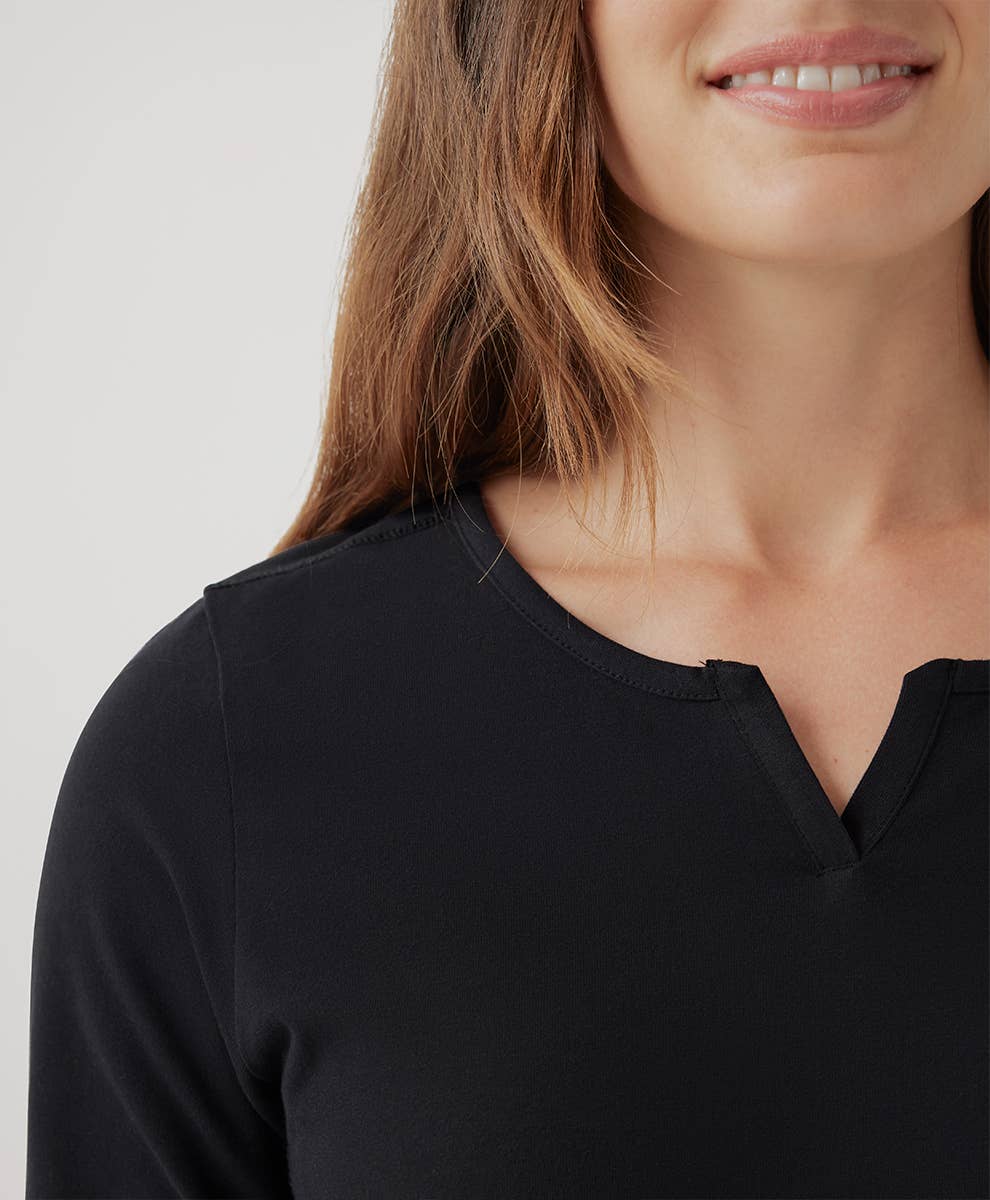 Women’s Organic Avenue Slim Long Sleeve Top - Image 6