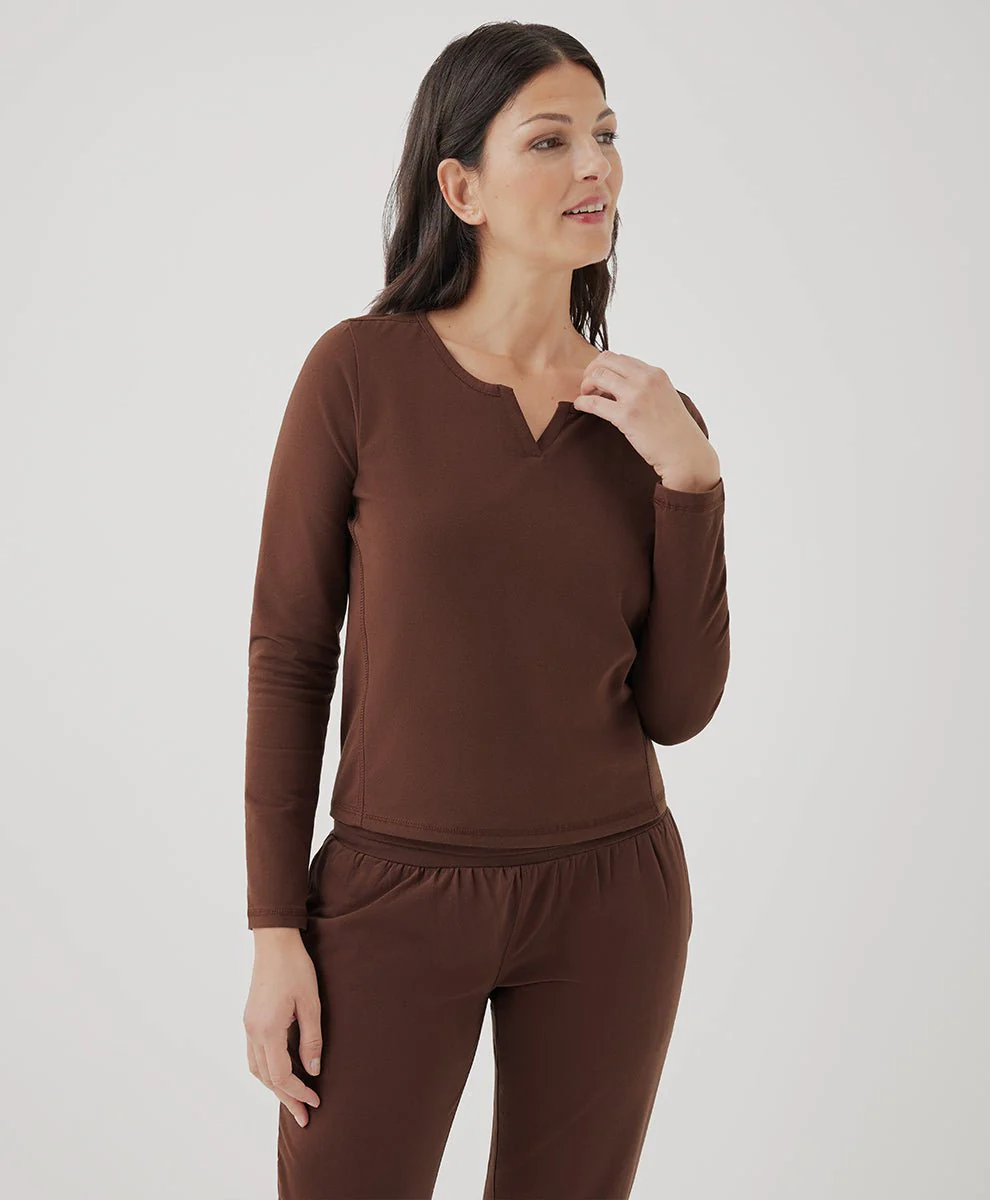 Women’s Organic Avenue Slim Long Sleeve Top - Image 7