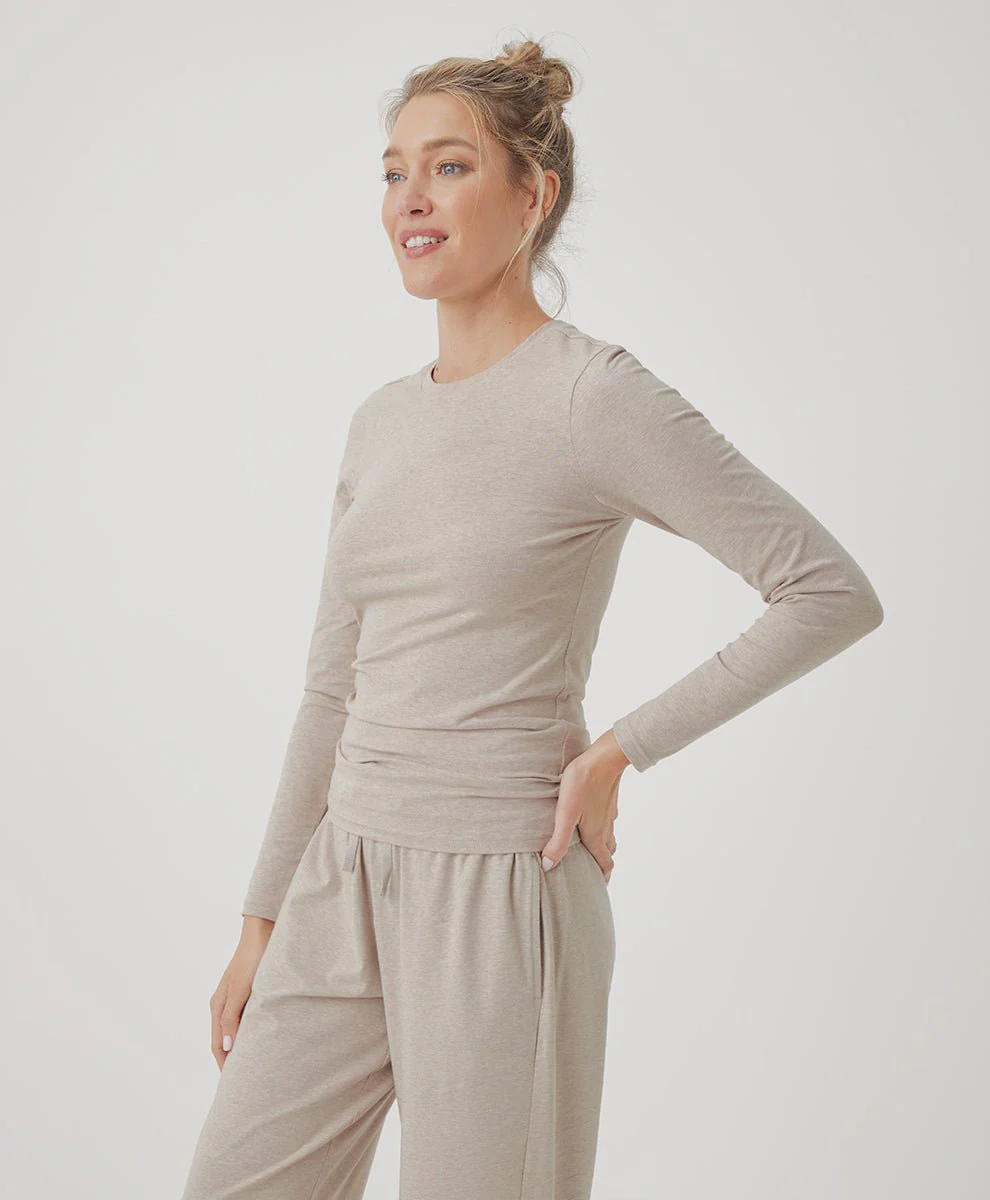 Women’s Organic Cool-Stretch Long Sleeve Tee - Image 3
