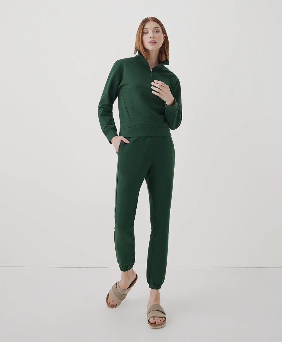 Women’s Organic Essential Loopback Terry Sweatpant - Image 5