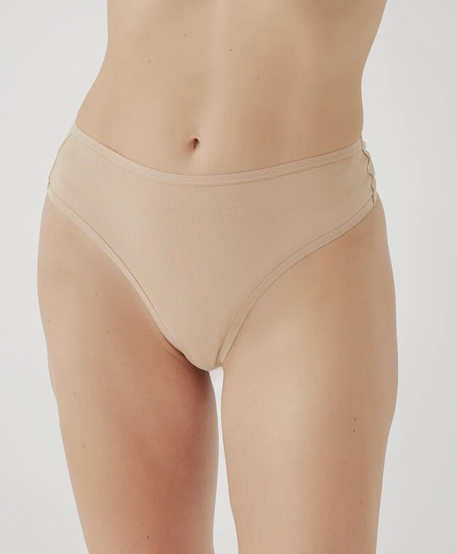 Women’s Organic Everyday High Rise Thong - Image 2