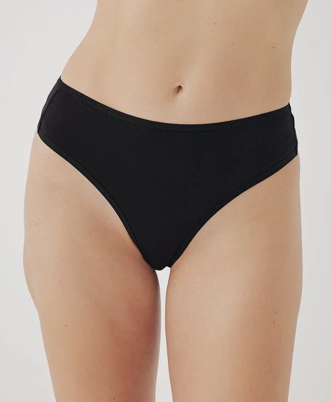 Women’s Organic Everyday High Rise Thong - Image 3