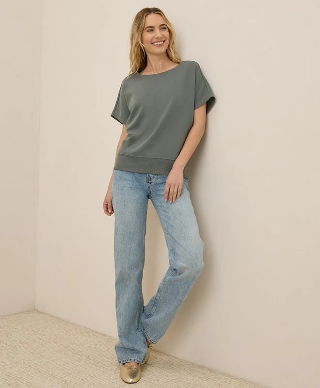 Women's Organic Airplane Dolman Top - Image 4