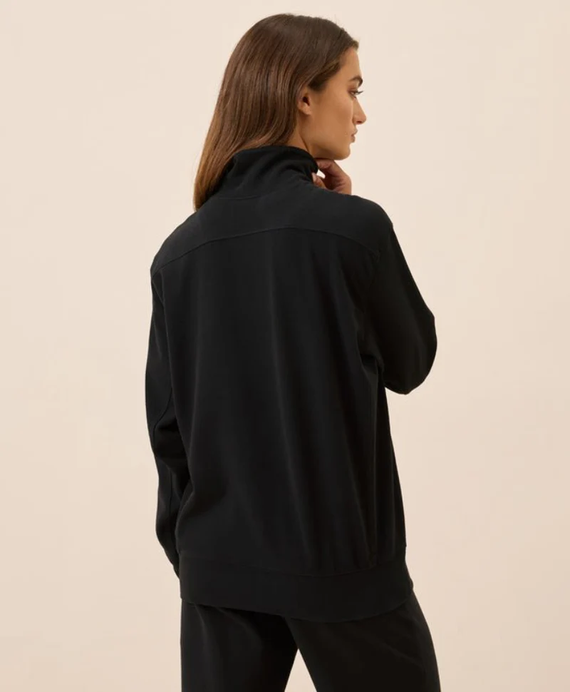 Women's Organic CloudKnit Half Zip - Image 5