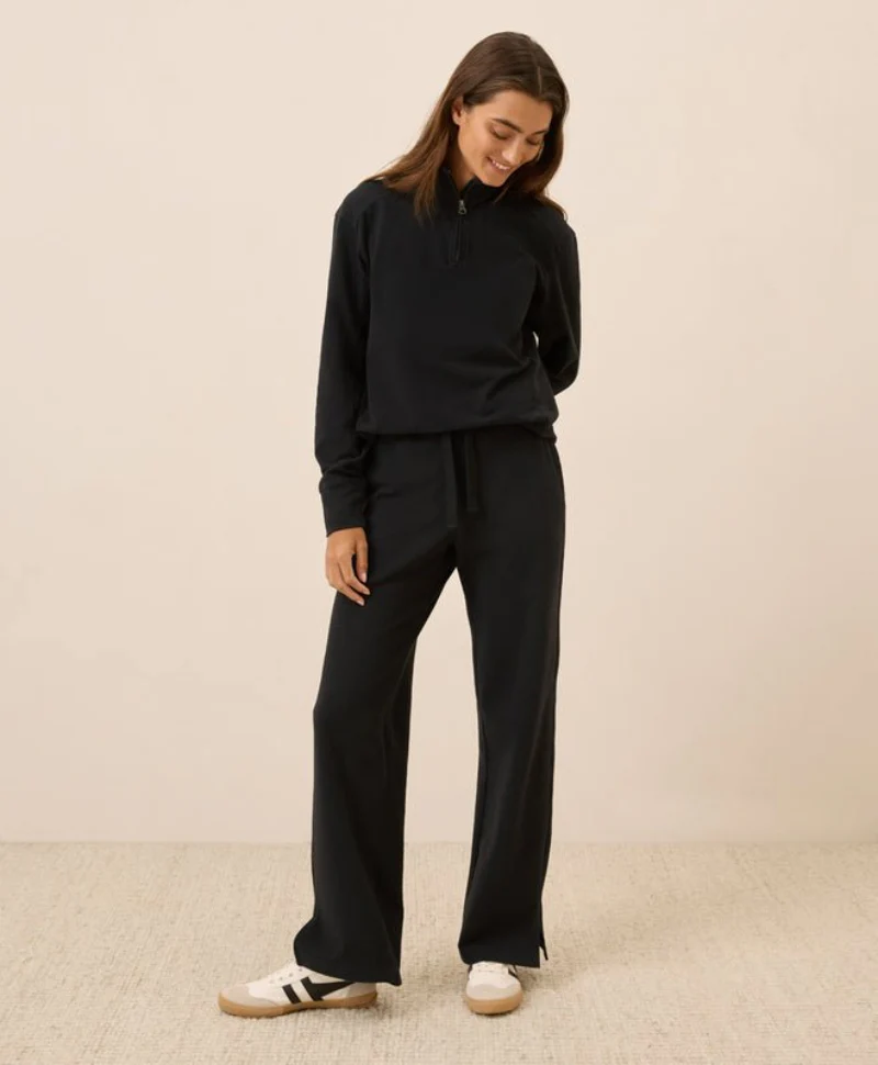 Women's Organic CloudKnit Wide Leg Pant - Image 3