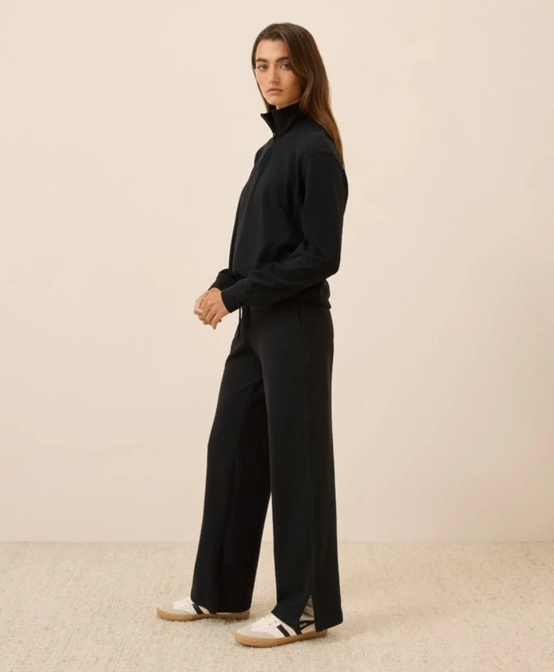 Women's Organic CloudKnit Wide Leg Pant - Image 4