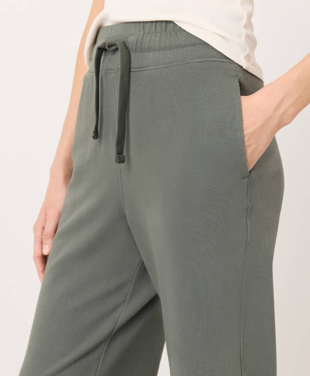 Women's Organic CloudKnit Wide Leg Pant - Image 8