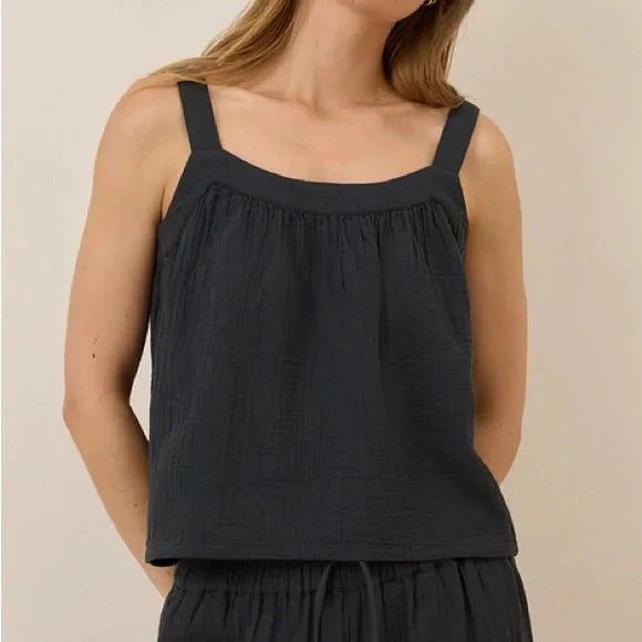 Women's Organic Coastal Double Gauze Breezy Cami - Image 2
